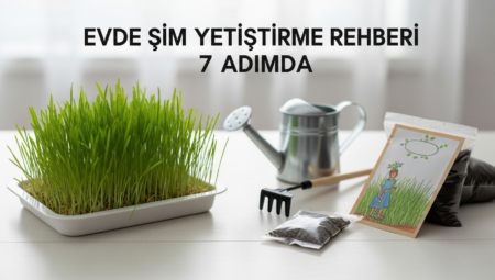 Evde Çim Yetiştirme Rehberi: 7 Adımda Yeşil Bir Köşe Yaratın (2026)